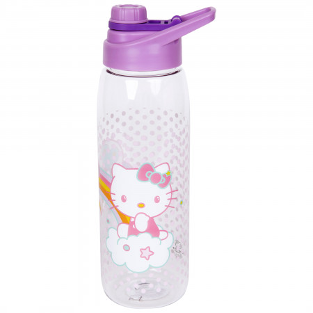 Hello Kitty Pastel Skies 28 oz. Water Bottle with Screw Lid